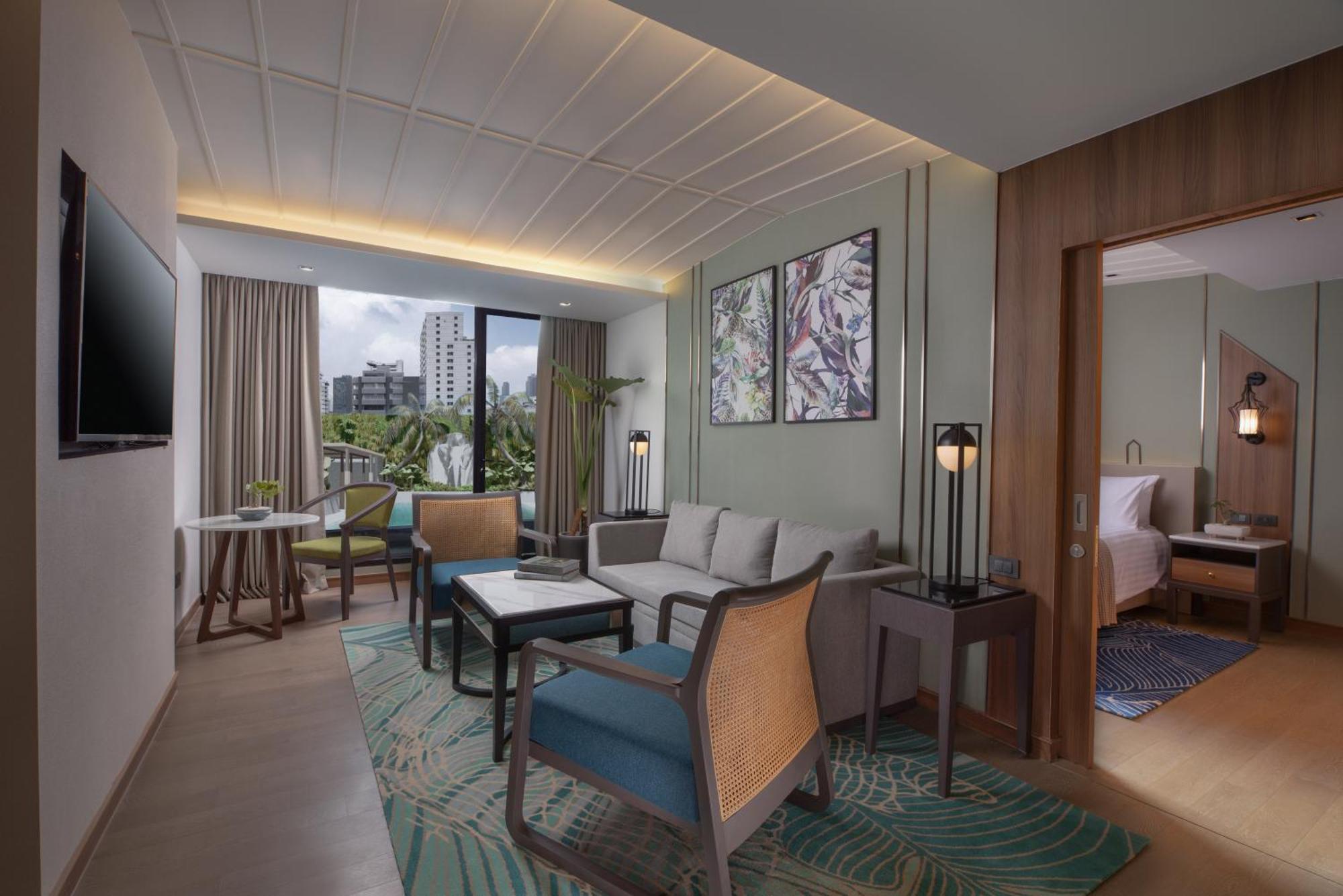 Nysa Hotel Bangkok Sukhumvit 11 Ngoại thất bức ảnh A suite at the hotel